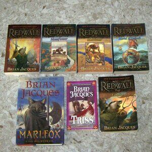 Redwall books by Brian Jacques